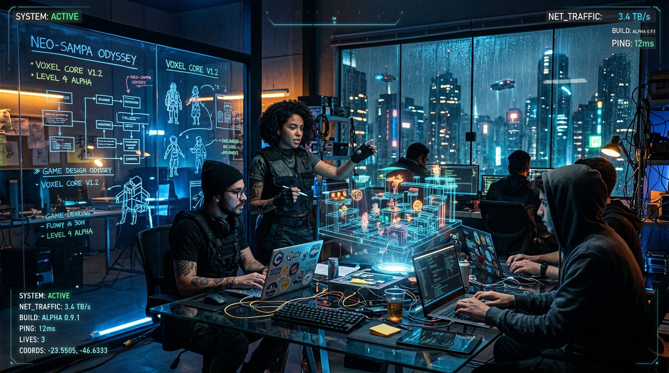 Collaborative Game Lab & Developer Hackathon — Neo São Paulo